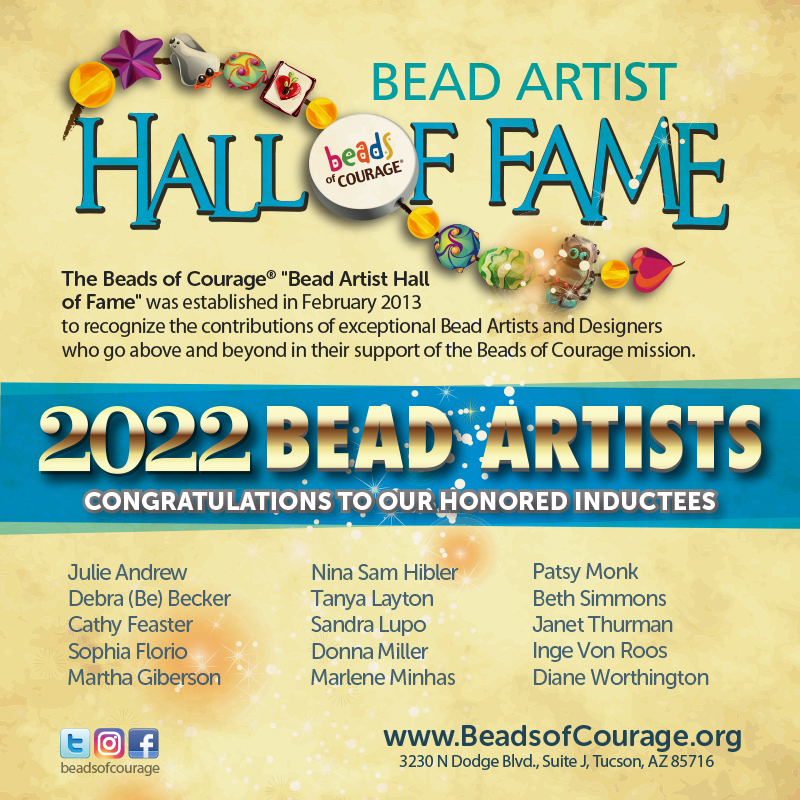 Bead artist hall of fame, Beads of Courage