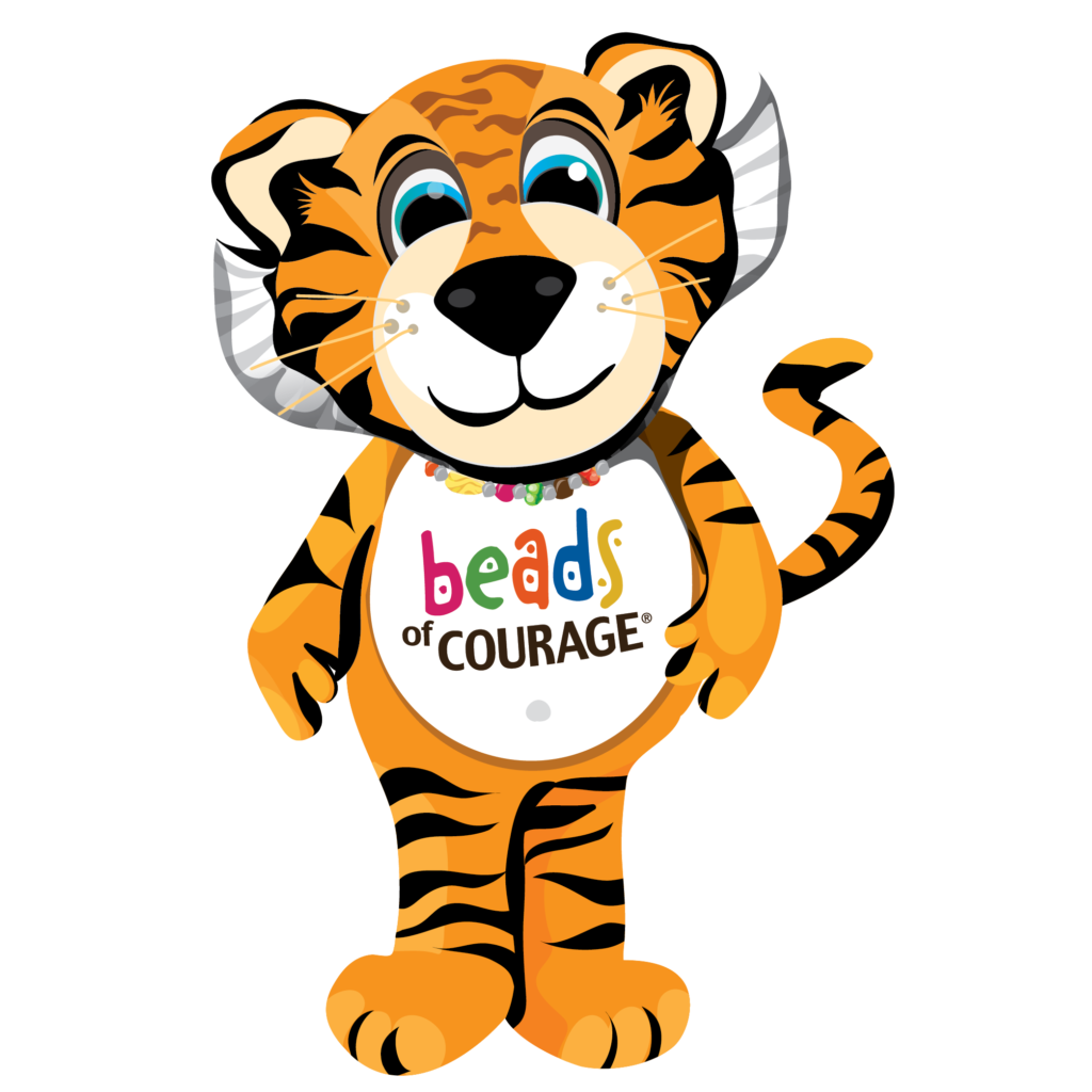 Meet Courage Tiger, Beads of Courage