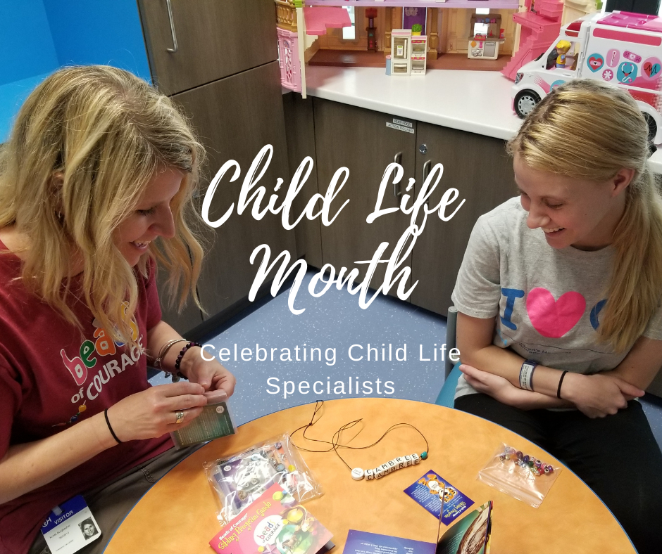 Honoring the Child Life Specialists at Beads of Courage!