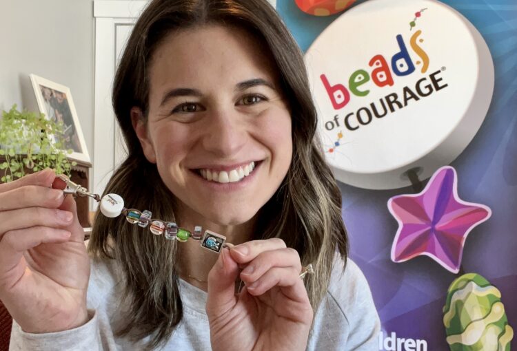 Molly Timkey, Program Manager, is the lead for our Bead Strong Program. 
