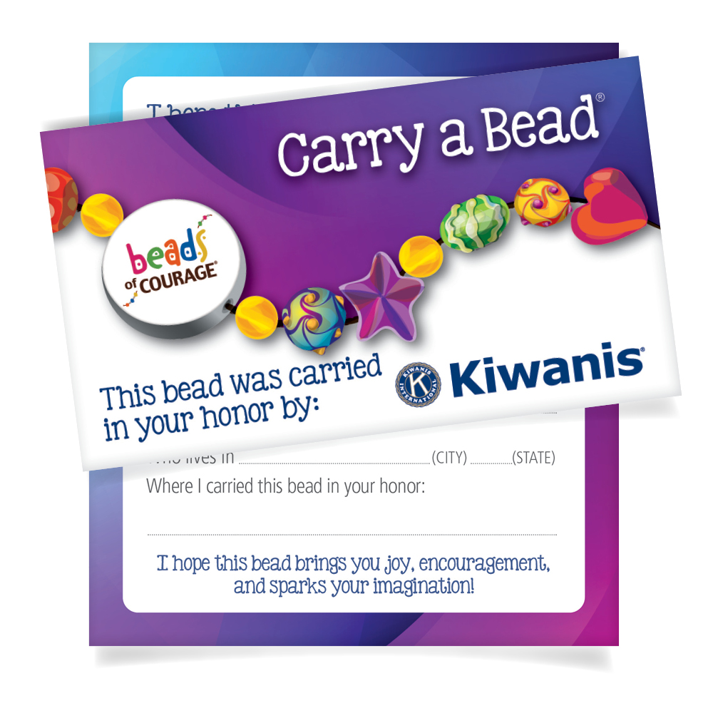 Kiwanis, Beads of Courage