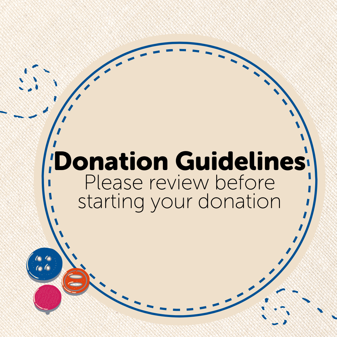 stitcher donation guidelines
