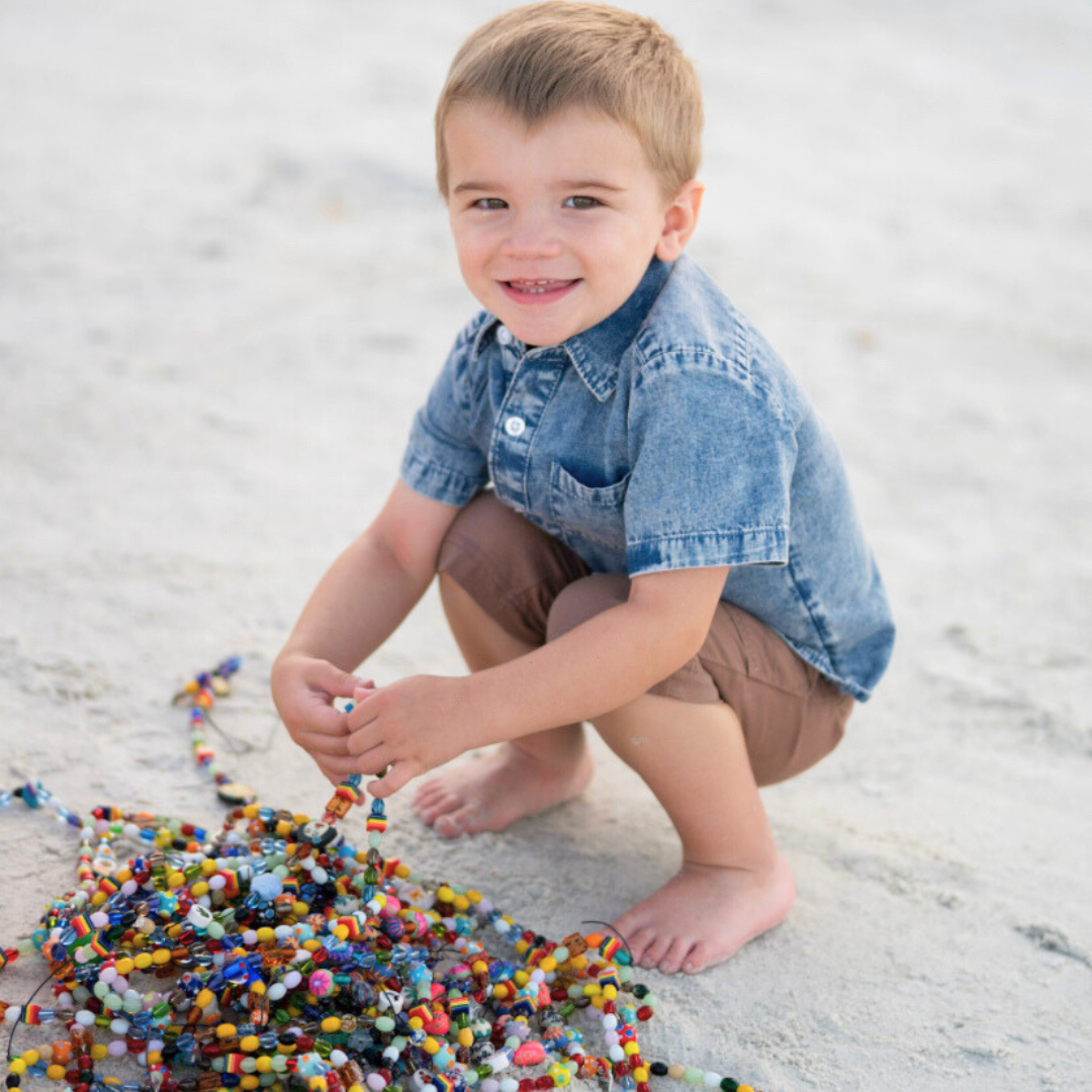 boy on beach