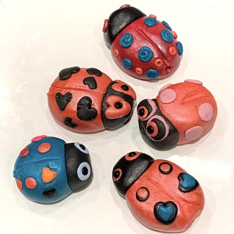 ladybug beads
